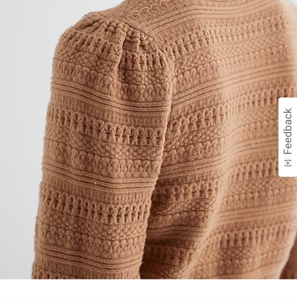 Textured V-Neck Bow Cardigan Size XL - Picture 4 of 12